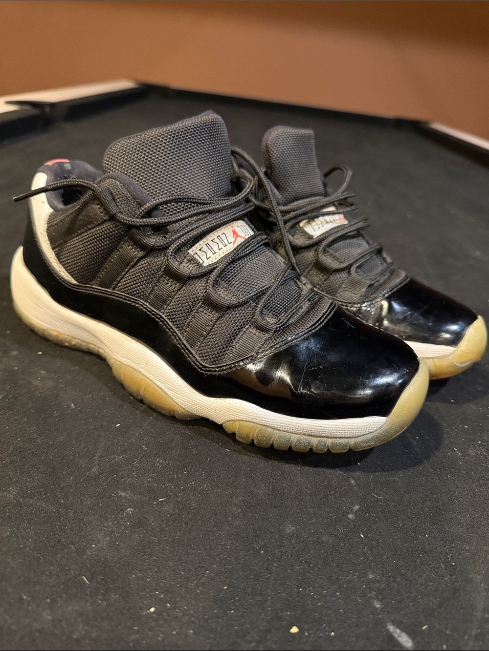 Jordan Low Top Sneakers - Black and Ivory
